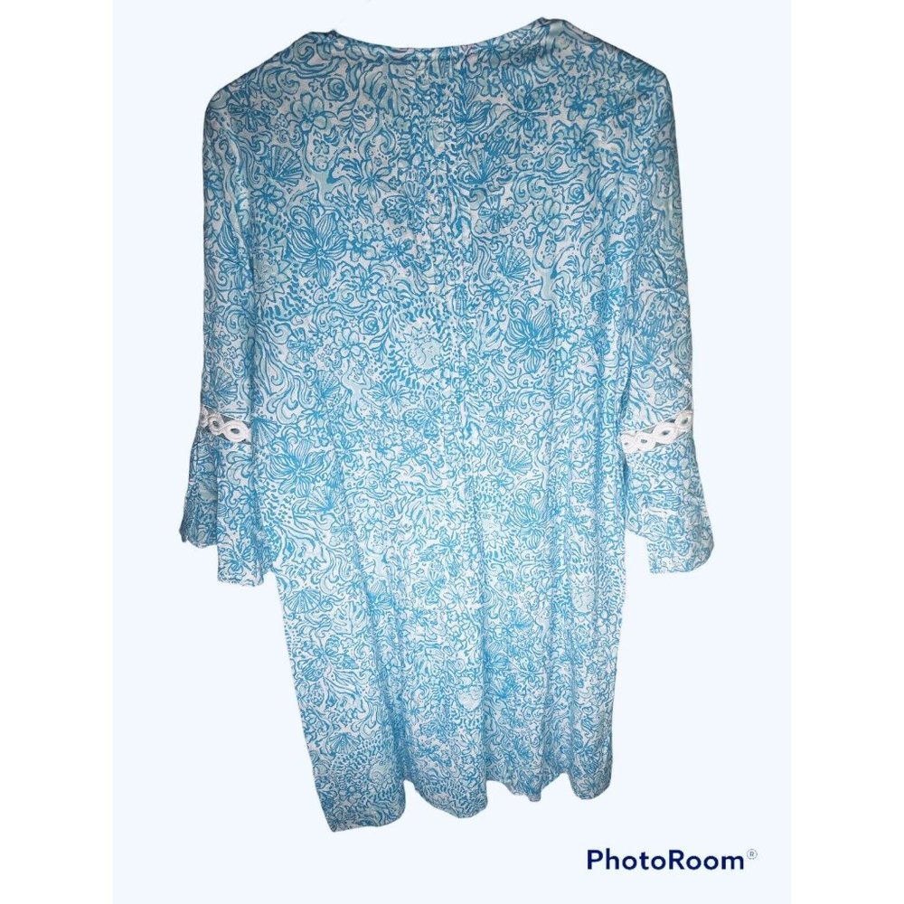 Lilly Pulitzer Hollie Tunic Dress "Took Me By Sunrise" Size Large NEW W/TAGS - Picture 5 of 8